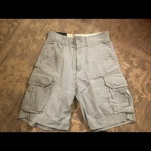 Ralph Lauren, NWT, blue/white seersucker shorts
